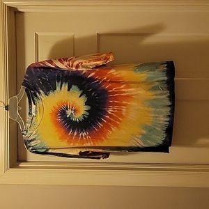 NWOT Tie dye ribbed tshirt